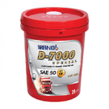 روغن موتور دیزلی ایرانول D7000 پلاس (50) CG-4 حجم 20 لیتر