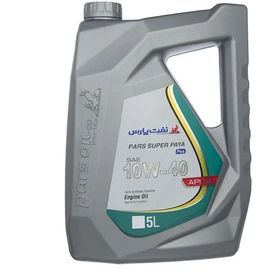 روغن موتور پارس سوپر پایا ۱۰W40 حجم ۵ لیتر SL
