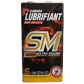 روغن موتور کانادا لوبریفنت ۱۰W40 حجم ۵ لیتر با سطح کیفی API SM